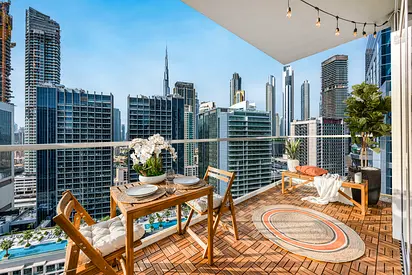 LED Side Burj View | Near Dubai Mall | Bills Not Included | No Comission
