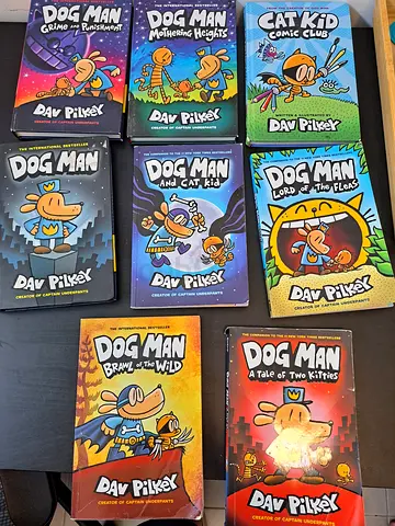 Dog man children books