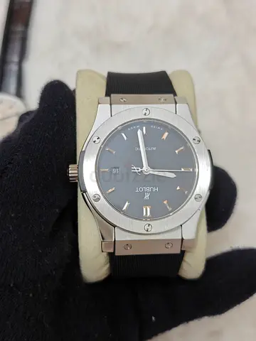 Men watch