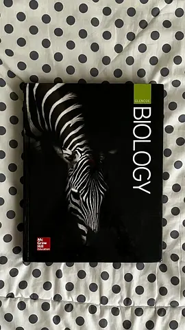 McGraw Hill Education Glencoe Biology book