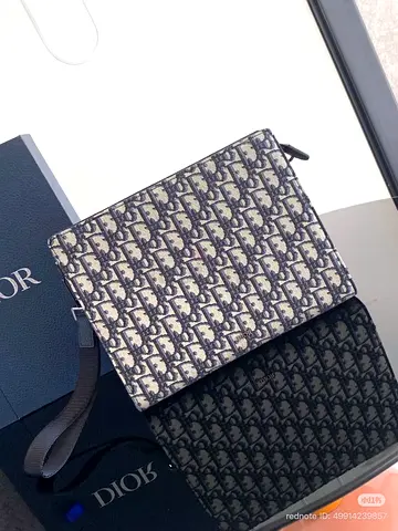 Dior clutch bag