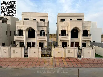 Invest in luxury | Upscale villa for sale in Al Bahia, Ajman, with distinctive features suitable fo