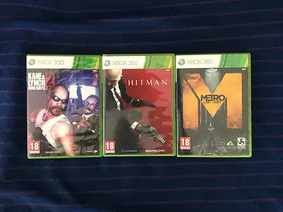 3 SHOOTER GAMES (XBOX 360)