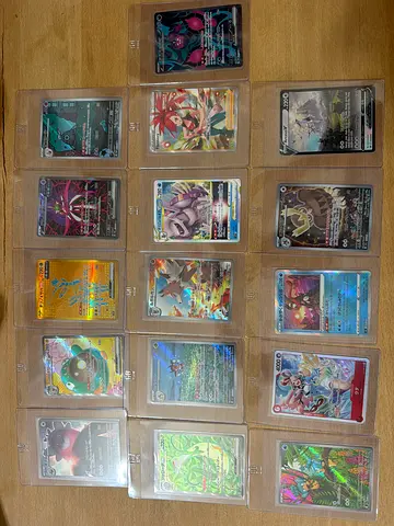 One piece and pokemon cards, can do seperate deals