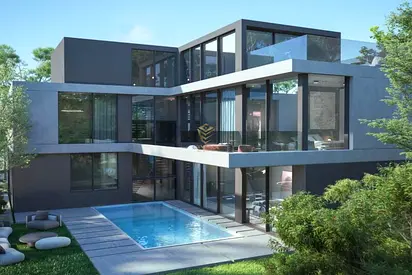 Premium Vila | Corner - Pool - G+2 - Gated