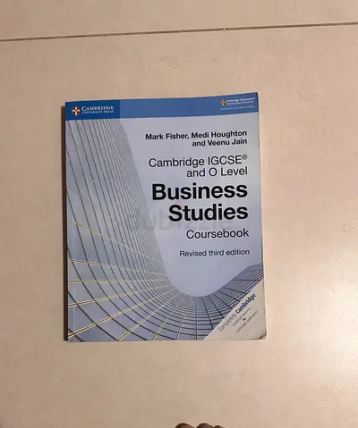 Cambridge IGCSE & O Level Business Studies Coursebook (Revised 3rd Edition)
