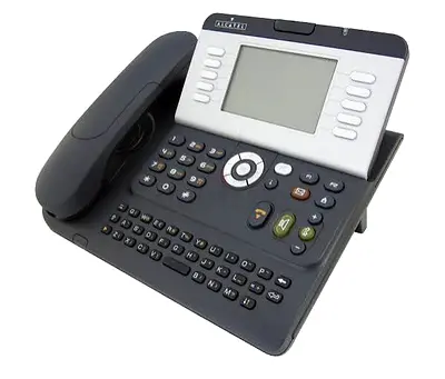 Alcatel 4039 Office IP Desk Phone with Display and QWERTY Keypad
