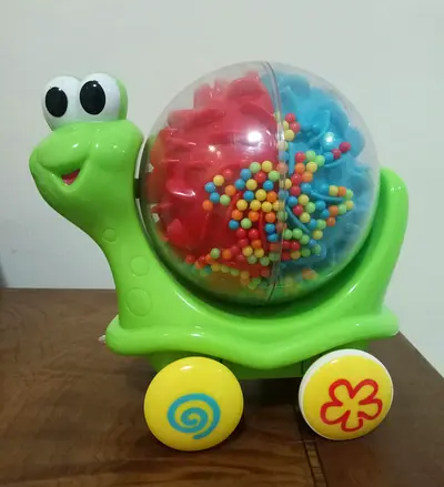 Toy snail along