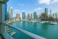 Exclusive | Full Marina view | 2 Bed + Study