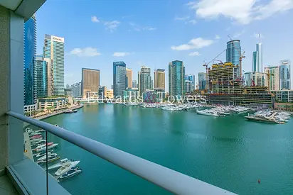 Exclusive | Full Marina view | 2 Bed + Study