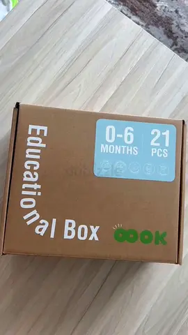 OOOK Baby Development Box – 0-6 Months (21 pcs) – Tried & Tested, OT-Approved