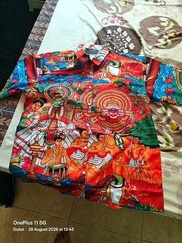 Onam Kerala traditional shirt 2xl