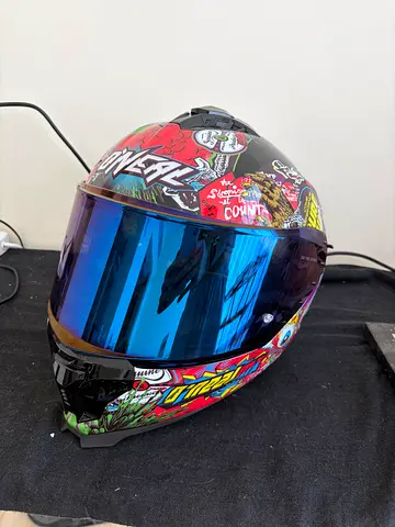 ONEAL motorcycle helmet - used twice