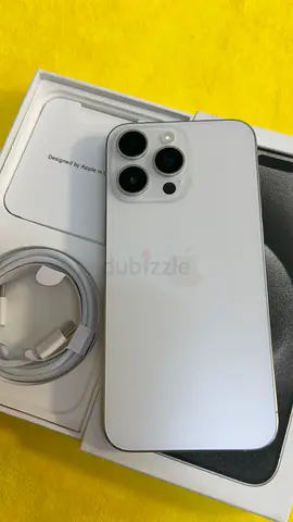 Iphone 15 promax 256gb White titanium