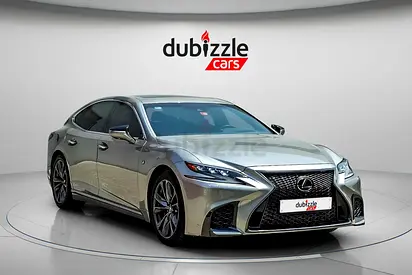 AED 3428/month | 2018 Lexus LS-Series LS 500 F Sport | GCC Specs | Ref#510924