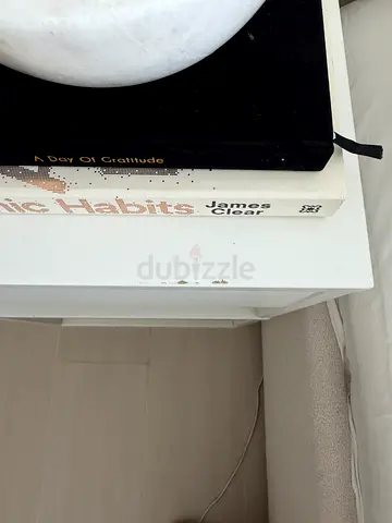 2 nightstands IKEA white with drawers