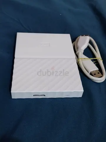WD Passport 1TB External HDD White with Original Cable