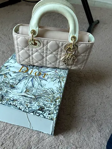 Dior Lady D-Joy Bag (Master Copy Replica) with Box & Accessories