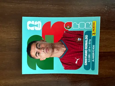 Panini World Cup Cristiano Ronaldo Sticker (Portugal) - Single Sticker