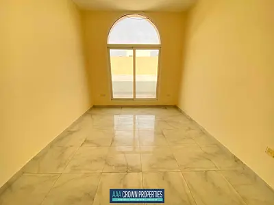 🏡 AED 42K | Spacious 1BHK | Big Roof | Free Parking 🚗✨