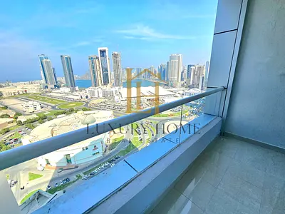 Seafront Luxury | Elegant 2BHK with Balcony & Full Sea View | Fast Dubai Exit