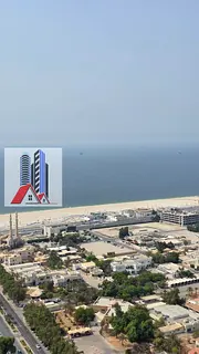 2 BHK for rent in Ajman One Towers with Parking.....