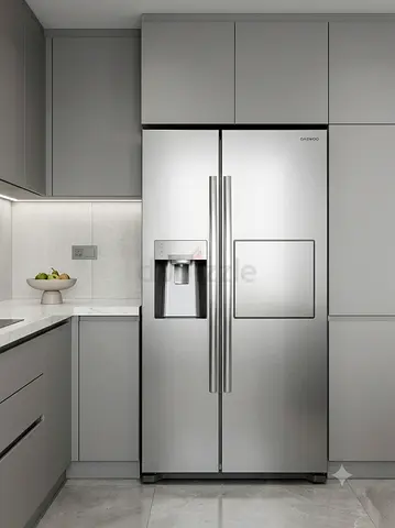 Deadwood Side-by-Side Fridge Freezer – Water Dispenser & Ice Maker | Mini Bar | Non-Plumbed