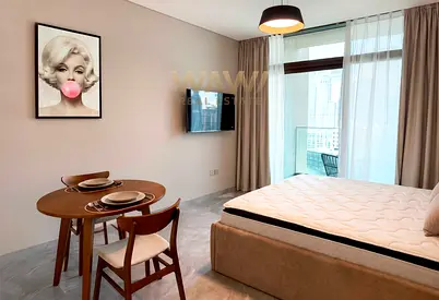 Furnished Studio | Peninsula Two | Balcony | Burj Khalifa View