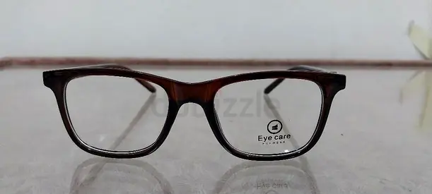Eye Care Dark Brown Tortoise Square Optical Frame - Unisex - Brand New