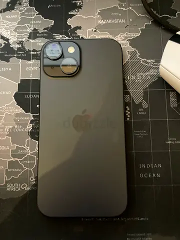 Activation locked iPhone 15 black new with case