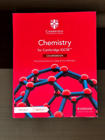 Cambridge IGCSE Chemistry Coursebook
