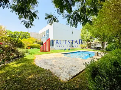 5BR+MAIDS+DRIVER ROOM PRIVATE POOL GARDEN