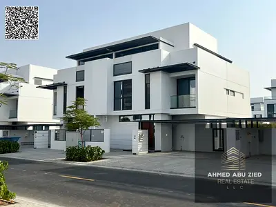 Spacious premium 5BR master villa in Hamriyah, Ajmal Makaan with maid’s room, 8 bathrooms, large rooftop, balcony, big garden, two covered parking spo
