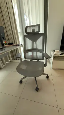 Ergonomic Mesh Office Chair with Headrest - Good Condition