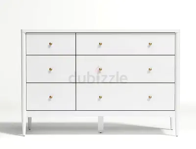 Hampshire White 6-Drawer Dresser / Chest - Crate & Barrel