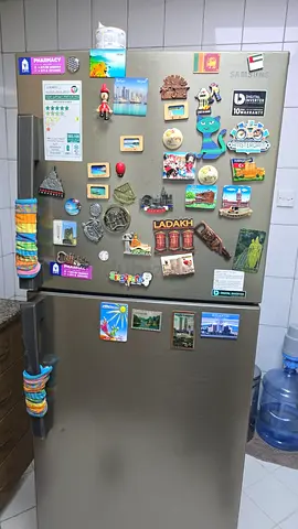 Silver Double-Door Refrigerator