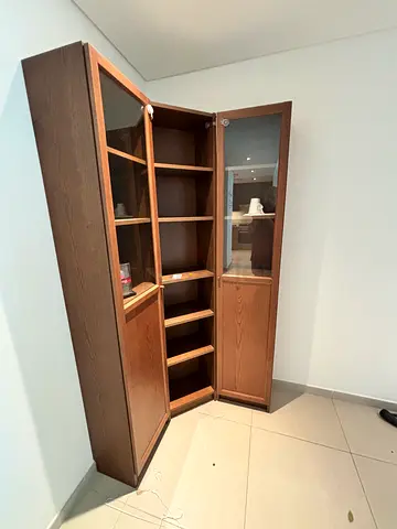Book Shelf and storage - corner unit