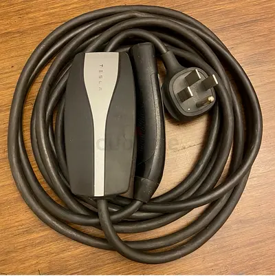 Tesla Type 2 Mobile Charger with UK 3-pin Plug - Good Condition