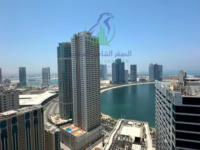 Three Bedroom Apartment with Living Room for Annual Rent in Al Taawun Sharjah Free gym Free swimming pool 2 free parking spaces Sea view Prime lo