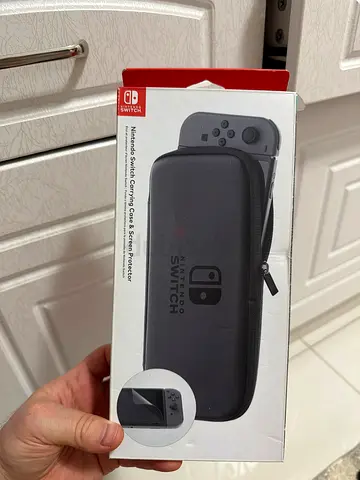 Official Nintendo Switch Carrying Case with Screen Protector - New in Box