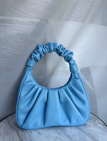 JW PEI Light Blue Ruched Bag