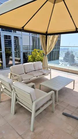 Complete Outdoor Terrace Set – ACE + IKEA Gazebo + Hammock