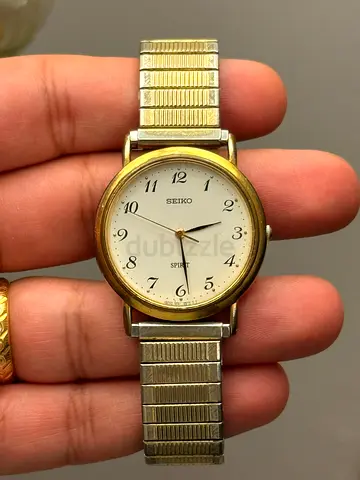 Vintage Seiko Spirit Two Tone