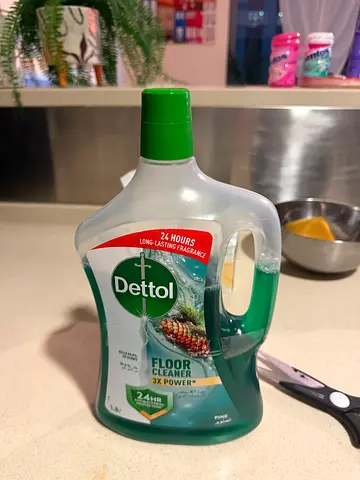 Dettol Pine Fresh Floor Cleaner 1L - Partially Used