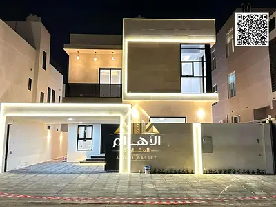 A unique opportunity at an attractive price and with no annual fees: Own a villa for sale in Ajman, first occupancy, freehold, super deluxe finishing,