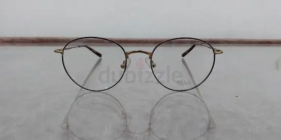 Round Gold Metal Optical Glasses Frame - Unisex.