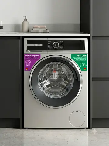 Bosch Series 8 10kg Washing Machine – Wi-Fi Connected | Smart Control | Premium German Quality