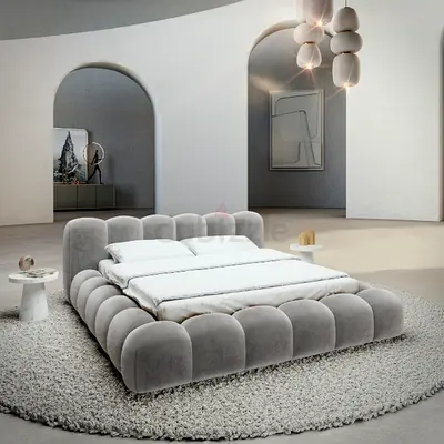 Brand new 180*200 king size gray colour bed