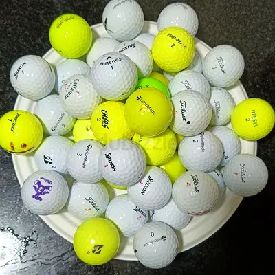 Unique Title Mixed Brand Golf Balls  Great Value | Assorted Used Balls