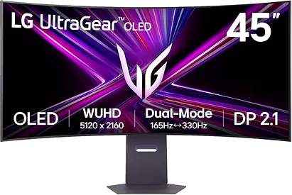 LG Ultra Gear OLED GX9 45 5K2K Inch Gaming Monitor